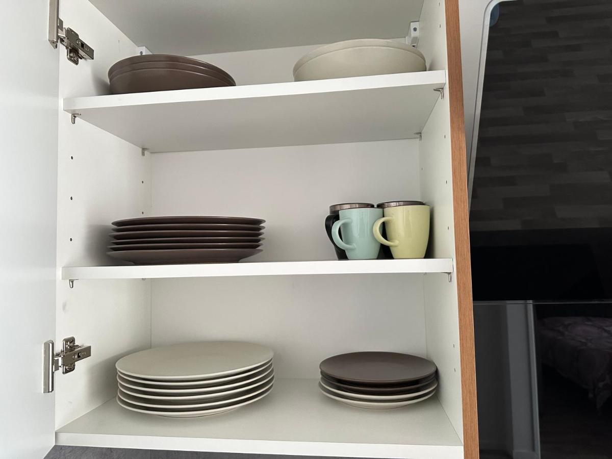 Agreable 2 Pieces Avec Balcon Et Parking Transports By Immo Kit Bnb Sarcelles Luaran gambar